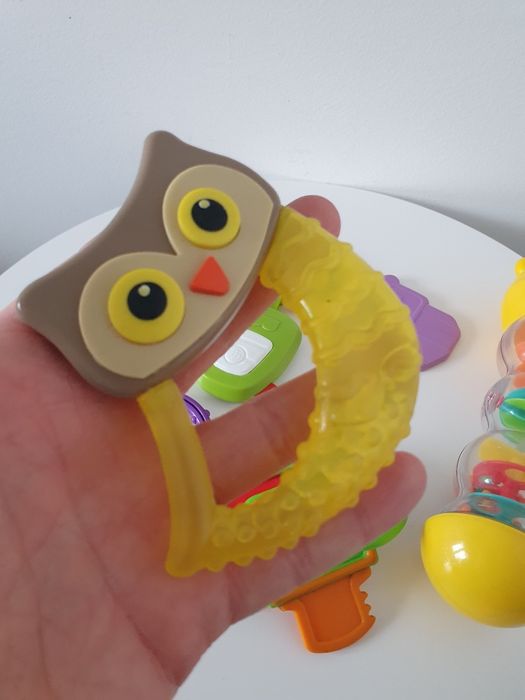 Gryzaki plus Grzechotka 6sztuk zestaw!