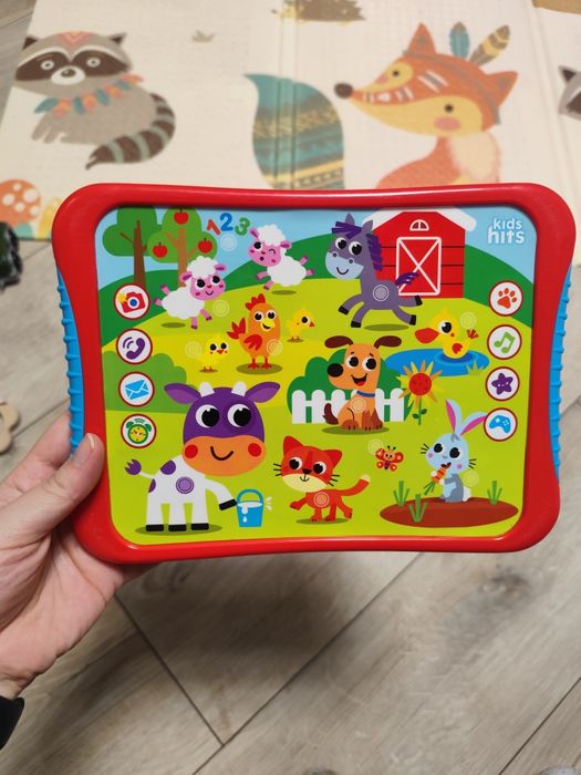 Дитячий планшет звірята хто як говорить