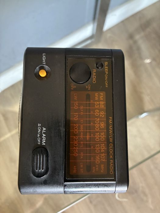 Sony ICF-A15L budzik zegar vintage lata 80