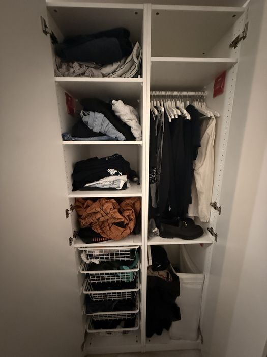 Bardzo pojemna szafa ikea