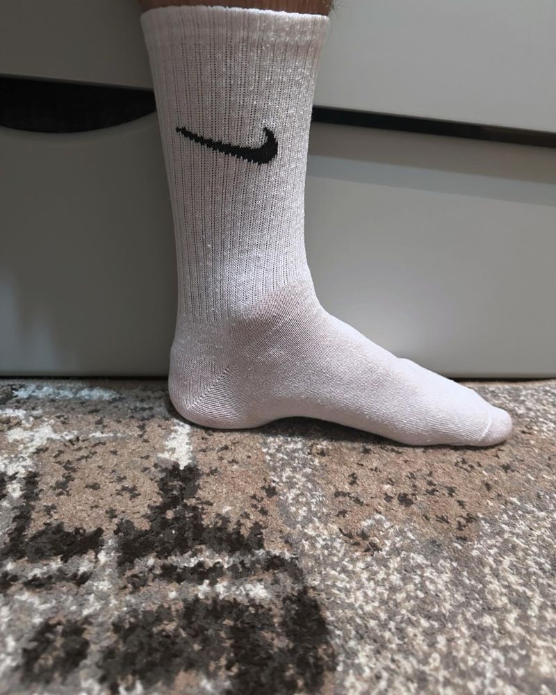 Шкарпетки найк | Носки Nike | ОПТ | Чорні | Білі | Дроп | Роздріб
