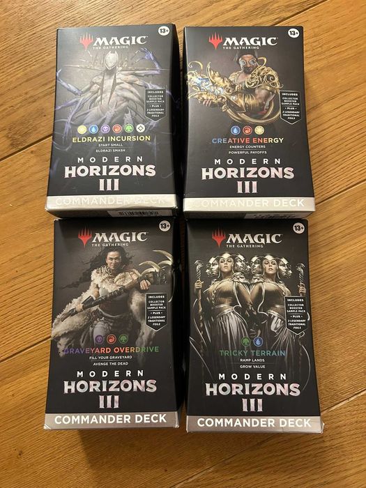 Magic the Gathering - Modern Horizons 3 Commander decks