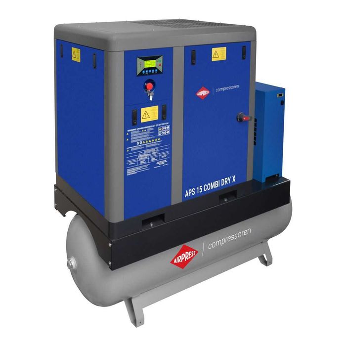 Kompresor śrubowy APS 15 Combi Dry X 10 bar 15 KM/11 kW 1440l/min 500l