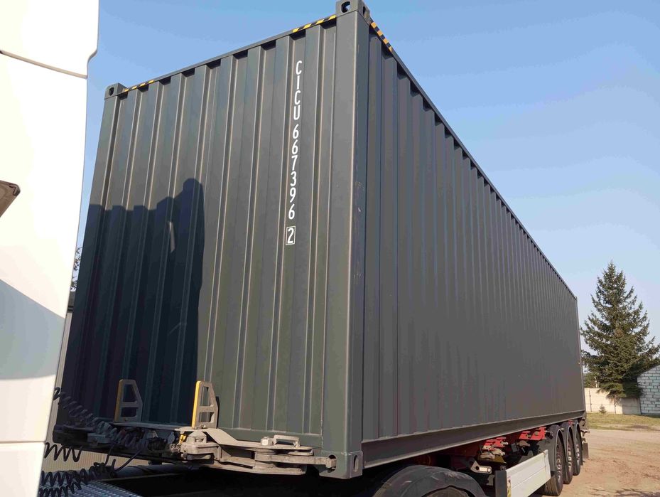 Kontener morski magazynowy 40'HCOW podwyższany NOWY