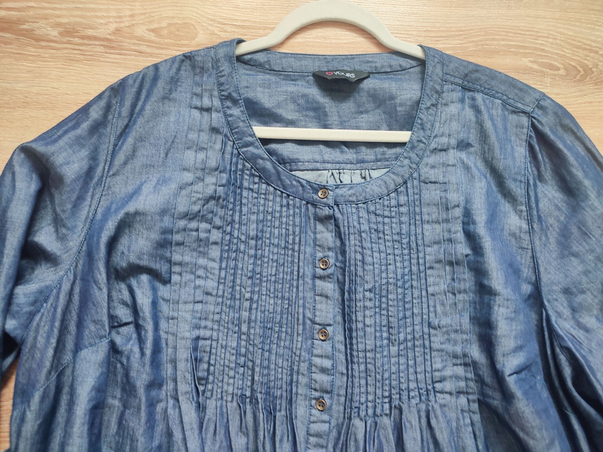 Bluzka tunika plus size