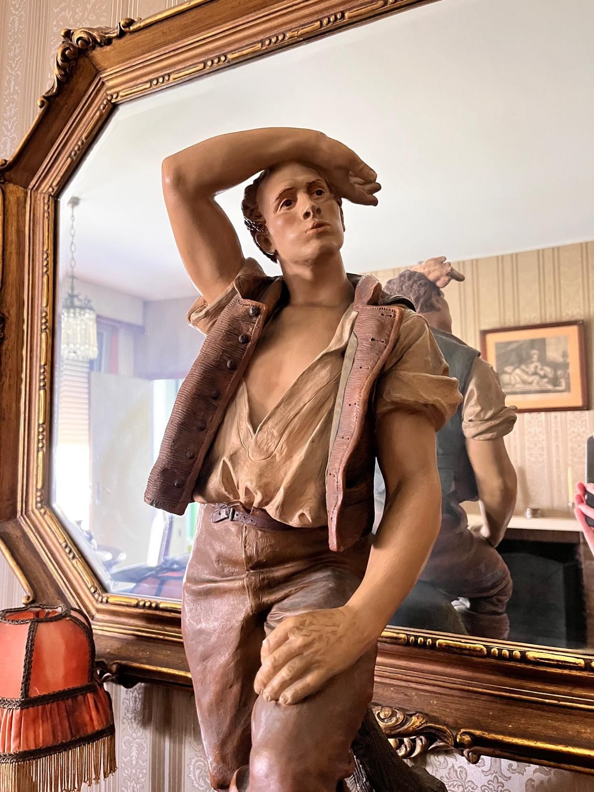 Escultura "O Lenhador" Le Bucheron