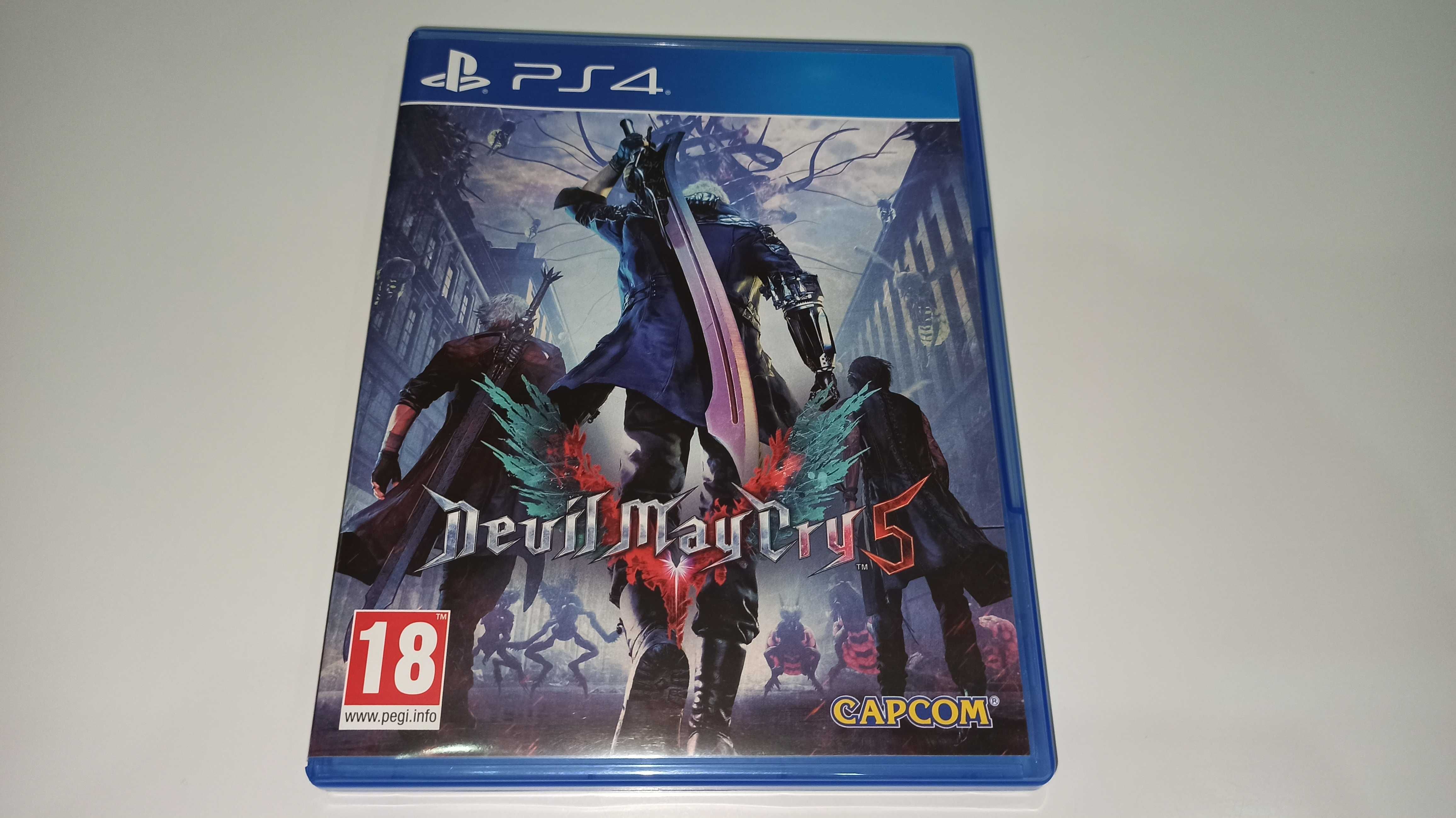 ps4 DEVIL MAY CRY 5 PL po polsku slasher , klasyk od CAPCOM