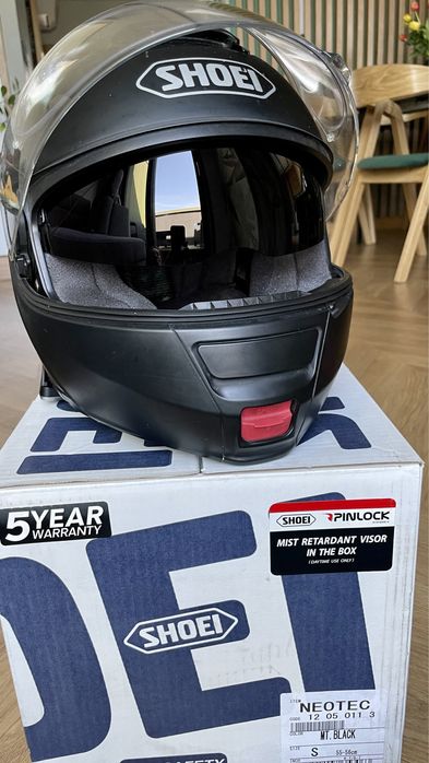 Kask motocyklowy Shoei Neotec S Black z blendą