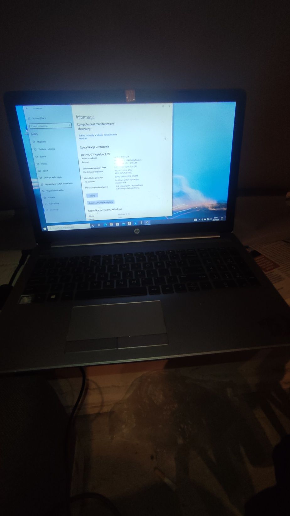 Laptop HP| hp 255g7 notebook pc