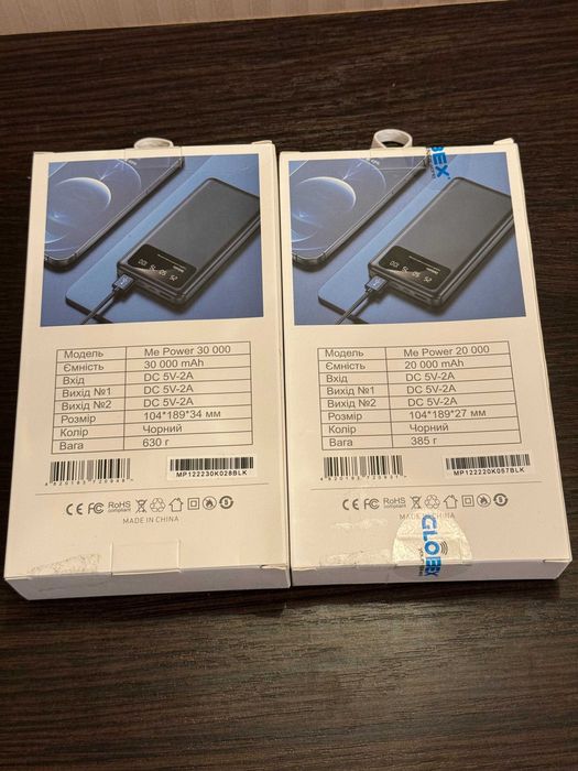 GLOBEX Me Power 20000/30000 mAh