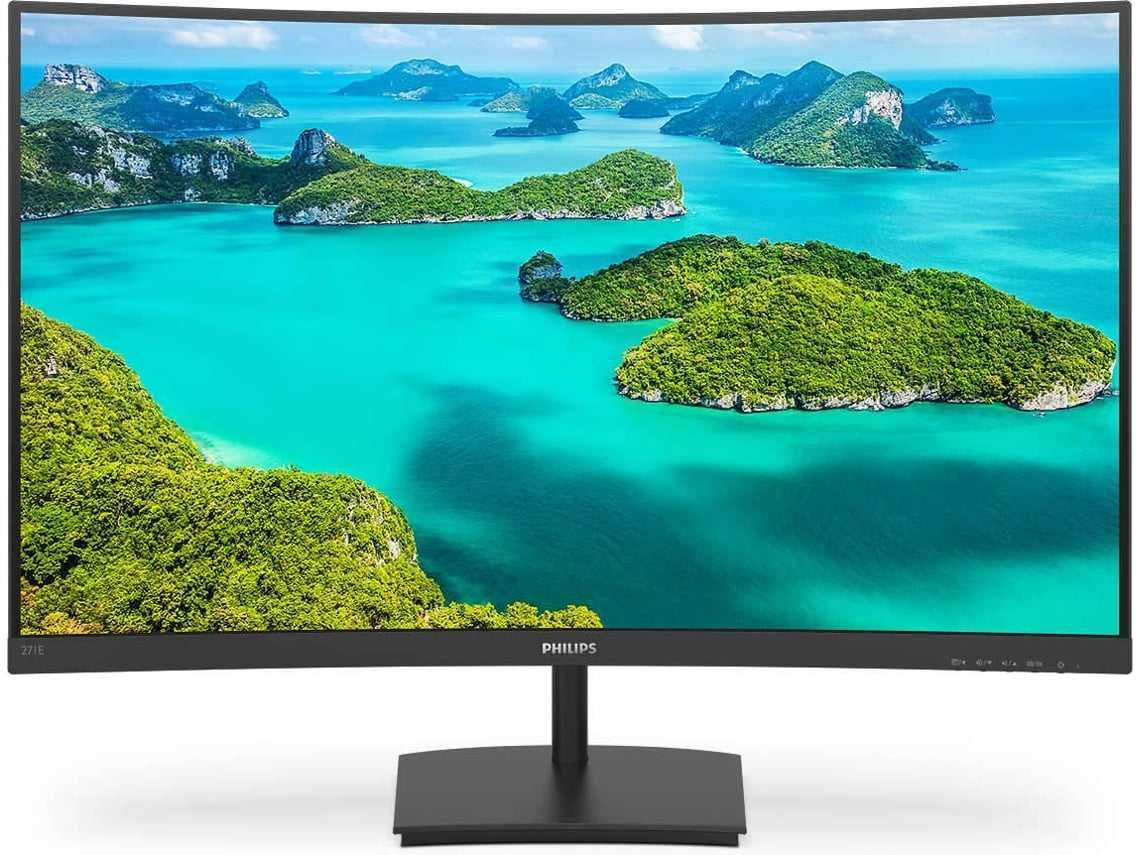 Monitor Curvo PHILIPS 271E1SCA (27'' - Full HD - LED VA)