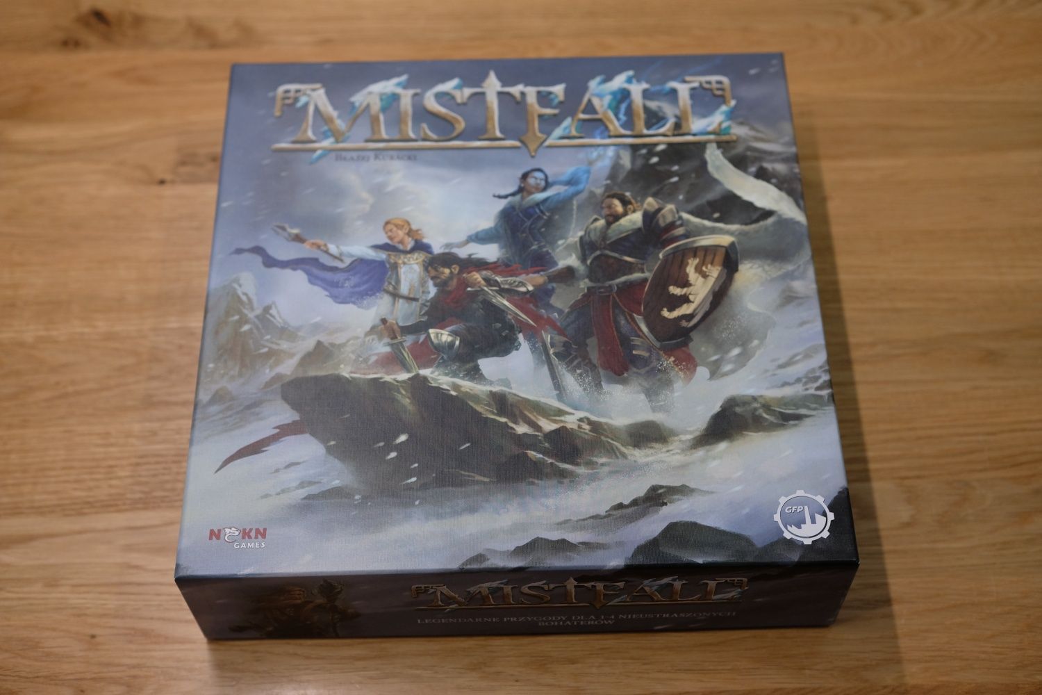 Mistfall - gra planszowa - stan jak nowy! Polska wersja