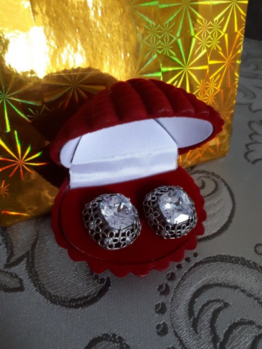 Сережки 925 срібло ідеальний стан