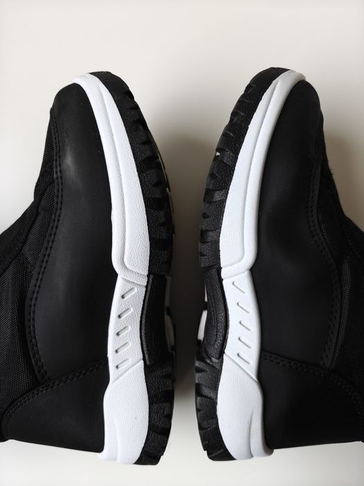 Śniegowce chłopięce ocieplane botki z elementami odblaskowymi