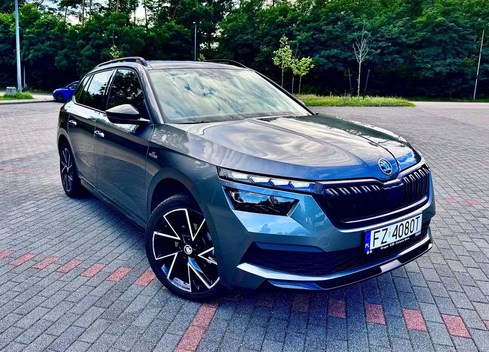 Skoda Kamiq bogate Monte Carlo, pakiet serwisowy, zimówki gratis, 1 właściciel