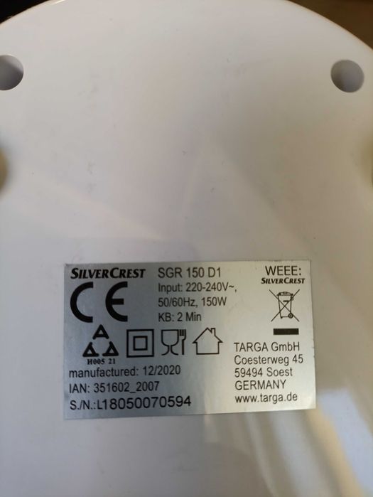 Sivler Crest maquina trituradora