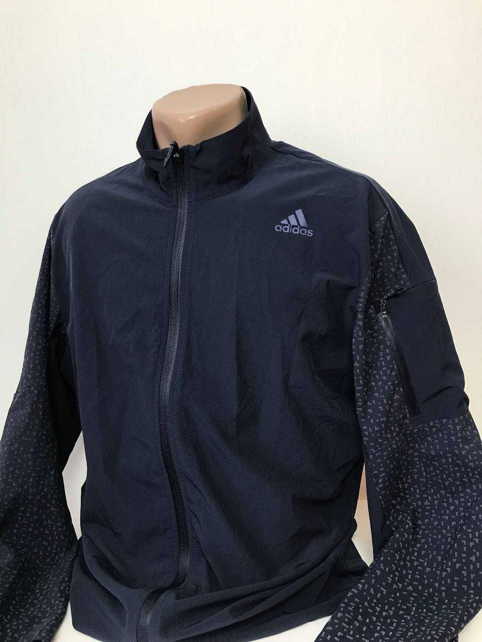 Куртка вітровка Adidas running анурак штурмовка кофта світшот адідас