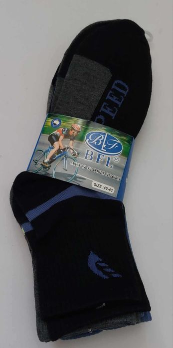 Zestaw 5 sztuk skarpetki męskie BFL skarpety sportowe bawełna r 40-43