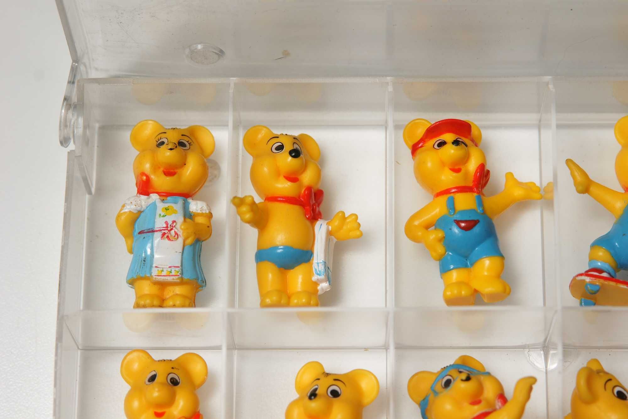 1996 "Misie Haribo Sportowcy" figurki Kinder Niespodzianka. komplet