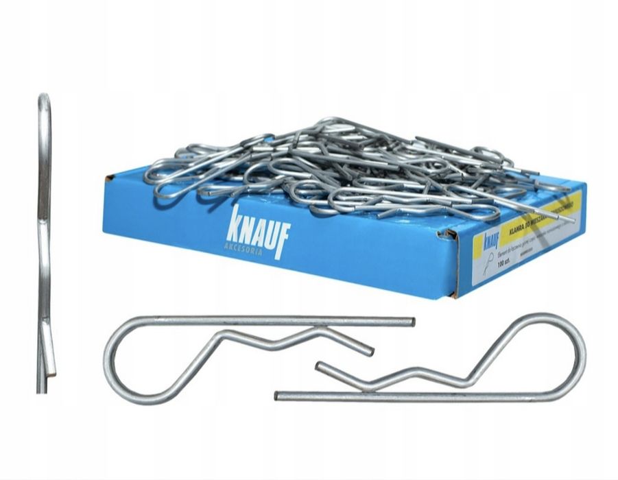 Komplet wieszak noniuszowy Knauf 30cm 47 sztuk