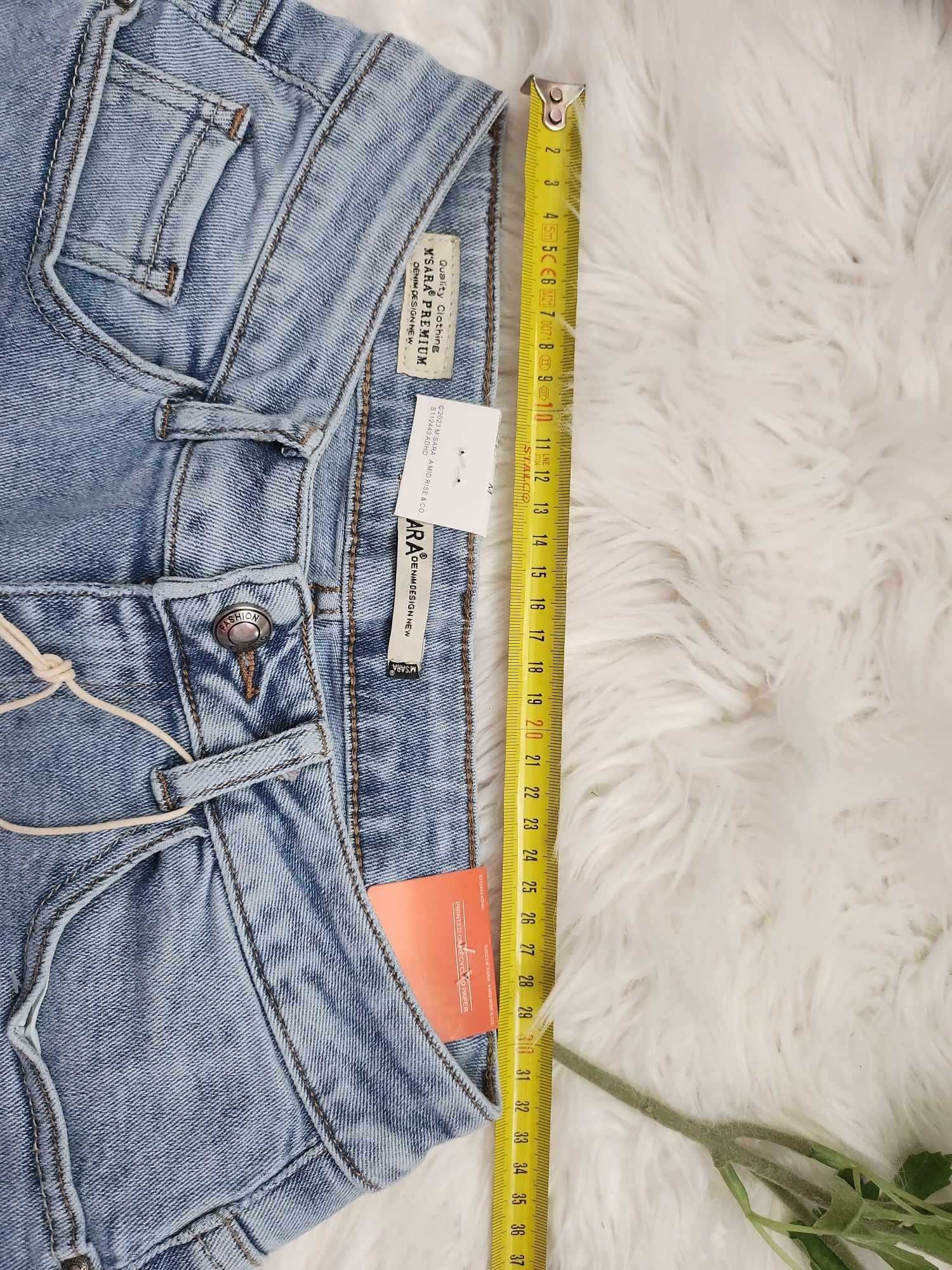 Spodnie jeans M.Sara premium  jak Levis r. M