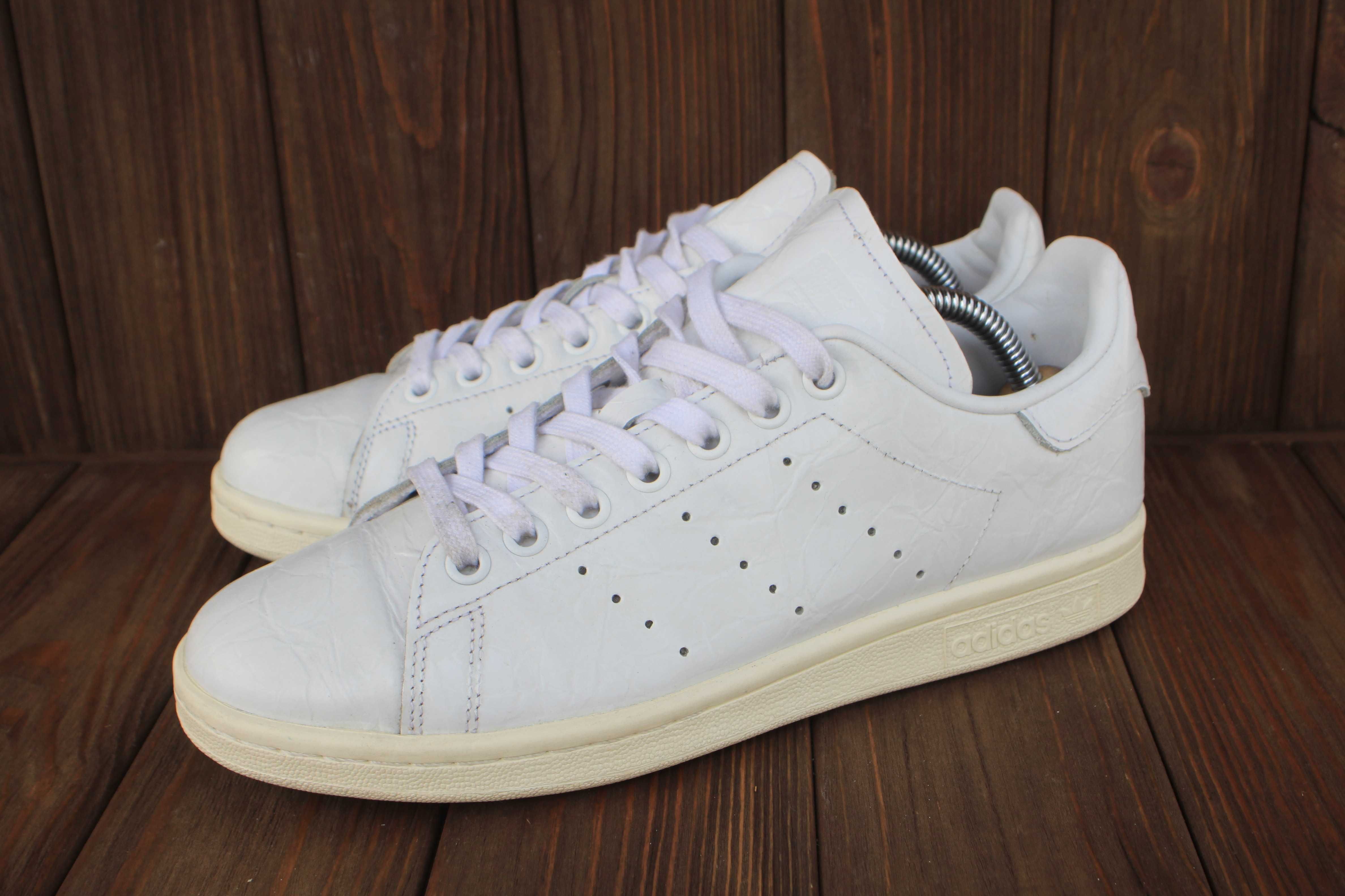 Кроссовки Adidas Stan Smith White Off White кожа оригинал 38,5р кеды