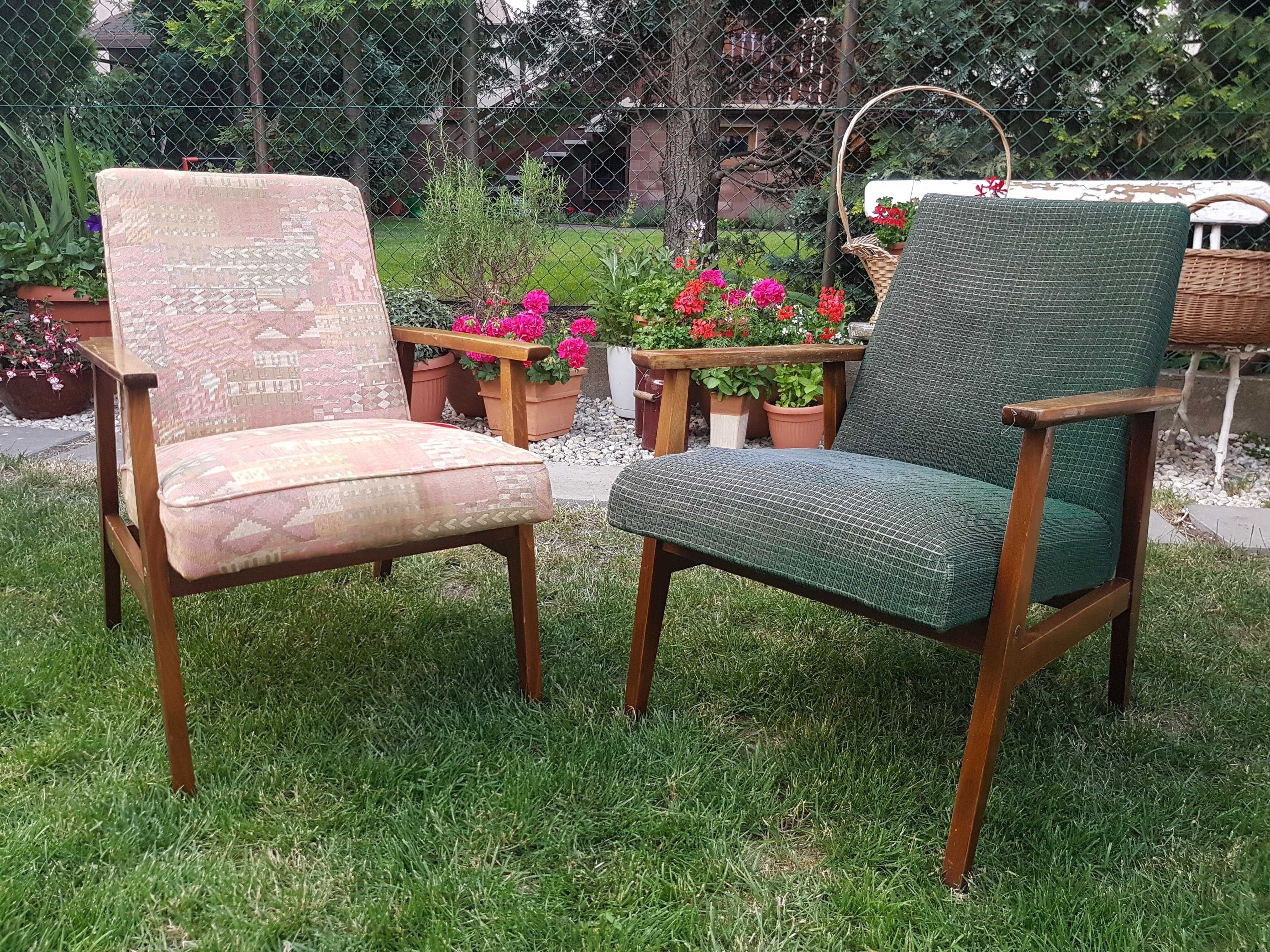 Fotel z PRL model ŚNIEŻKA typ 300-190 VAR do renowacji