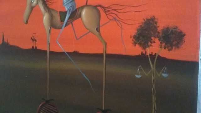 Jeanne D'Arc - Pintura a óleo sobre tela