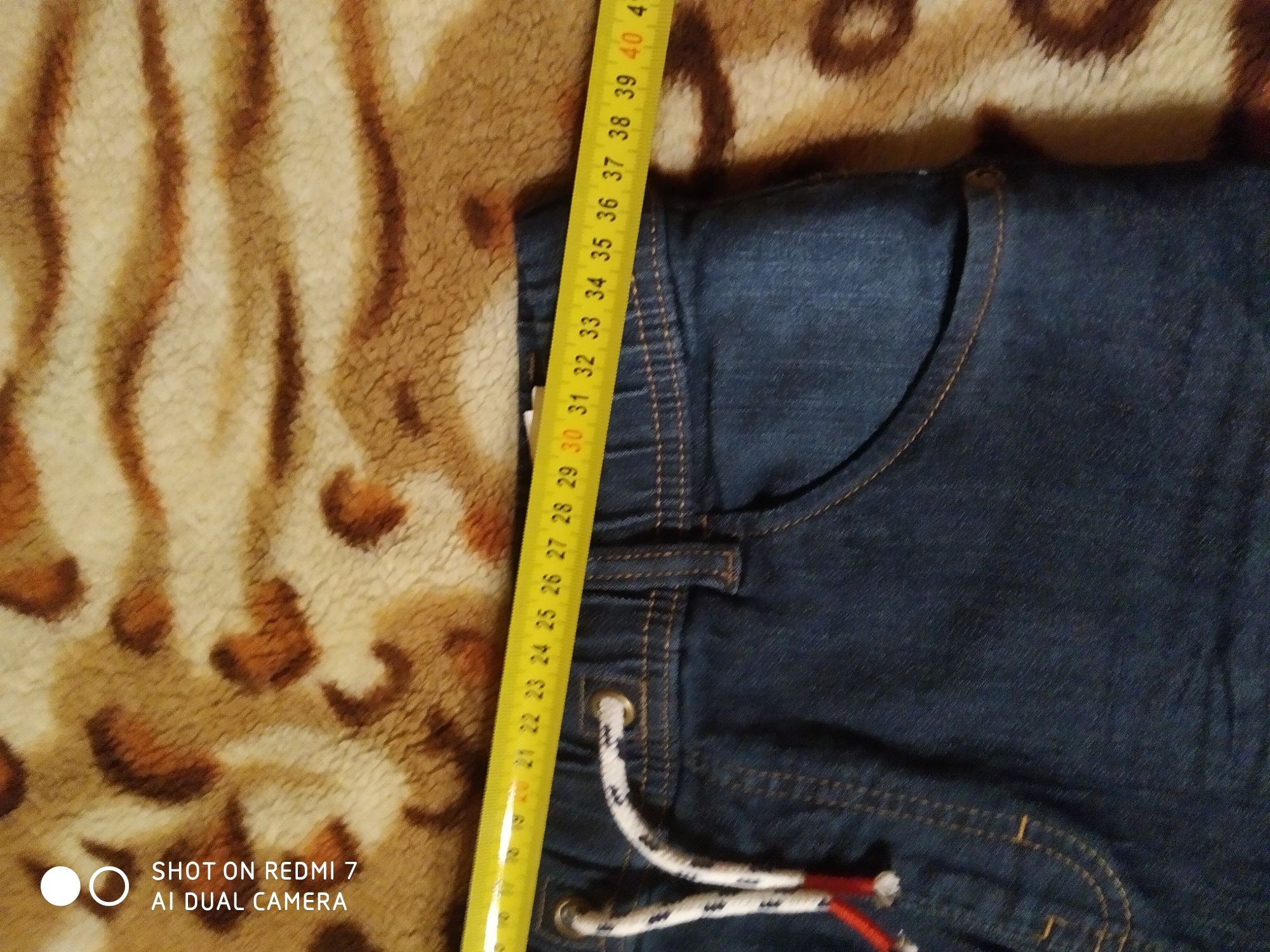 Spodnie jeansowe chłopięce 164/170