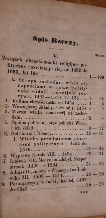 LELEWEL - Wykład Dziejów Powszechnych, T. III - IV - Wrocław 1850