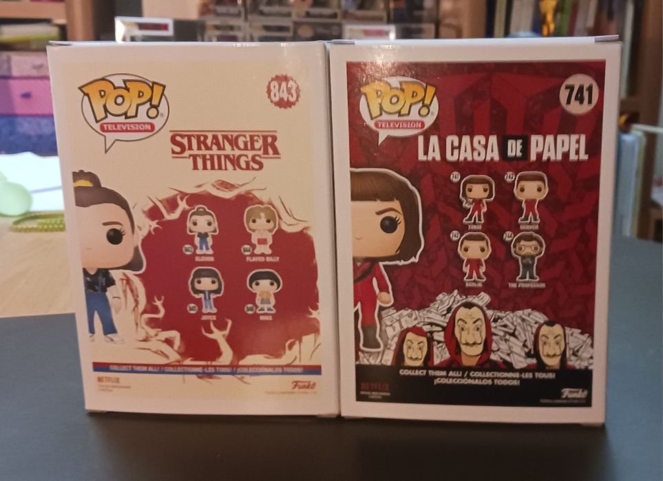 Stranger Things + Casa de Papel - Funko POP