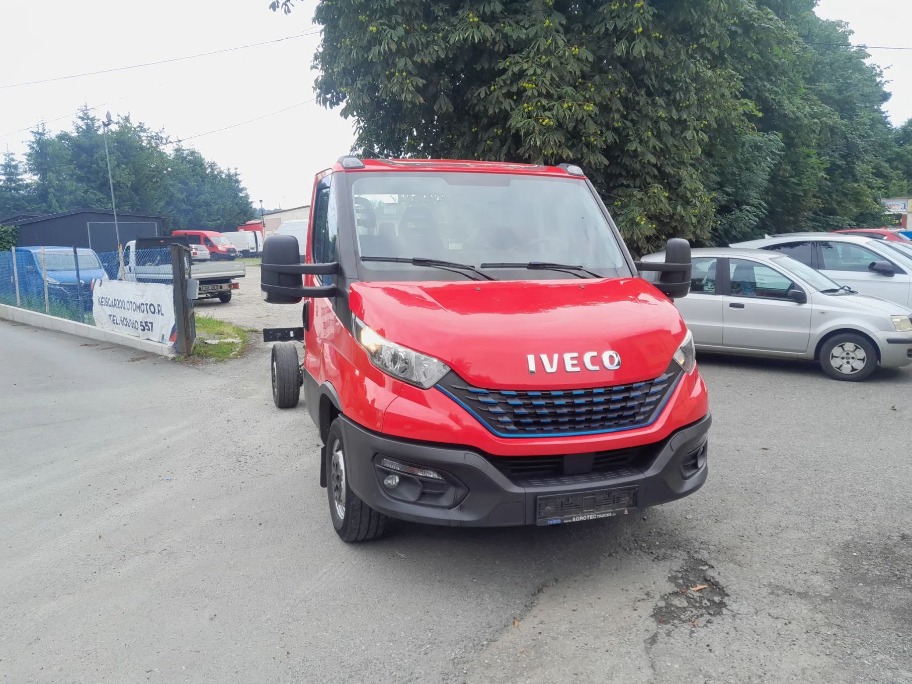 Iveco Daily  35S14 Benzyna + CNG Rama do zabudowy