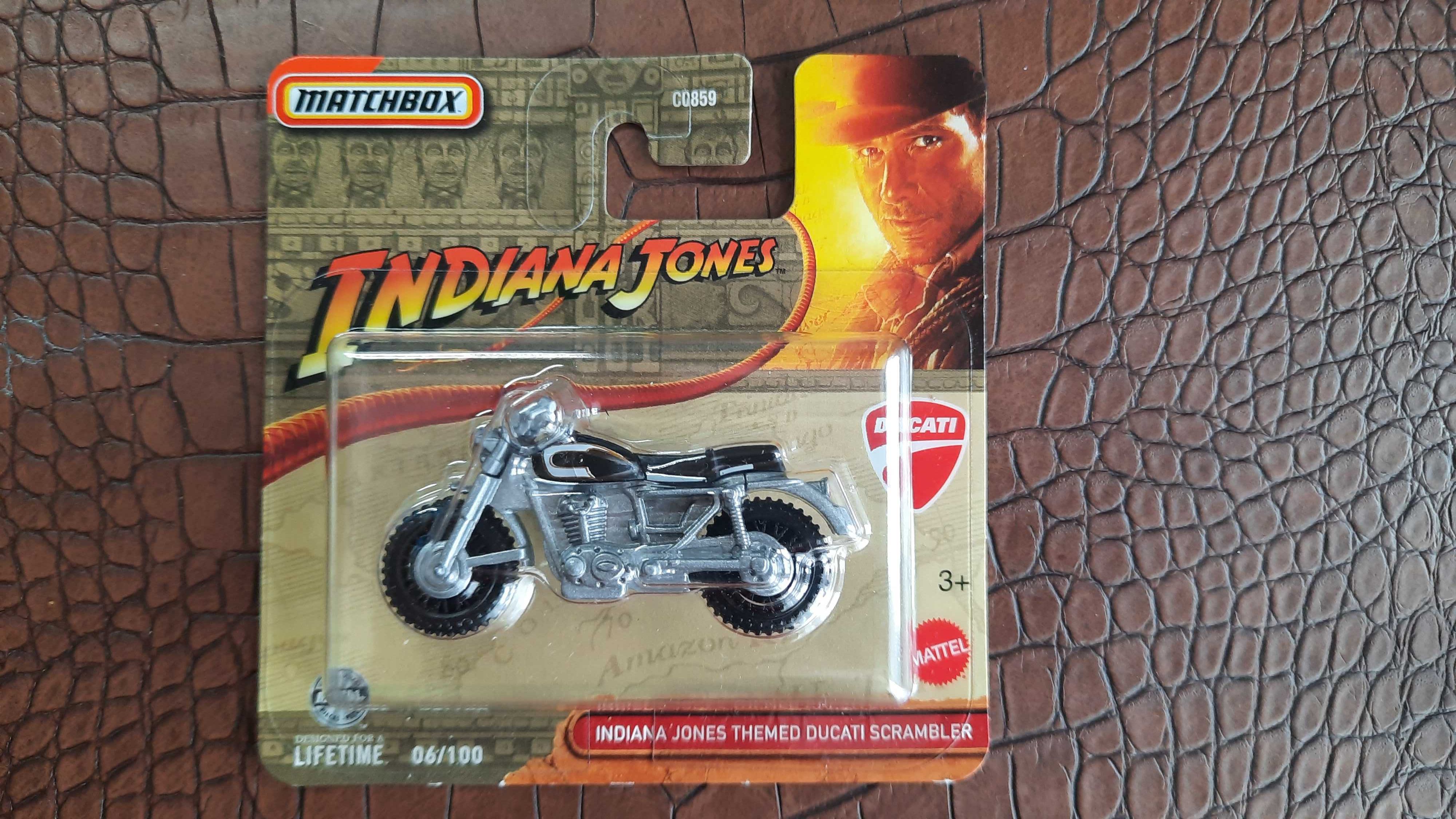 Ducati Scrambler Indiana Jones Matchbox