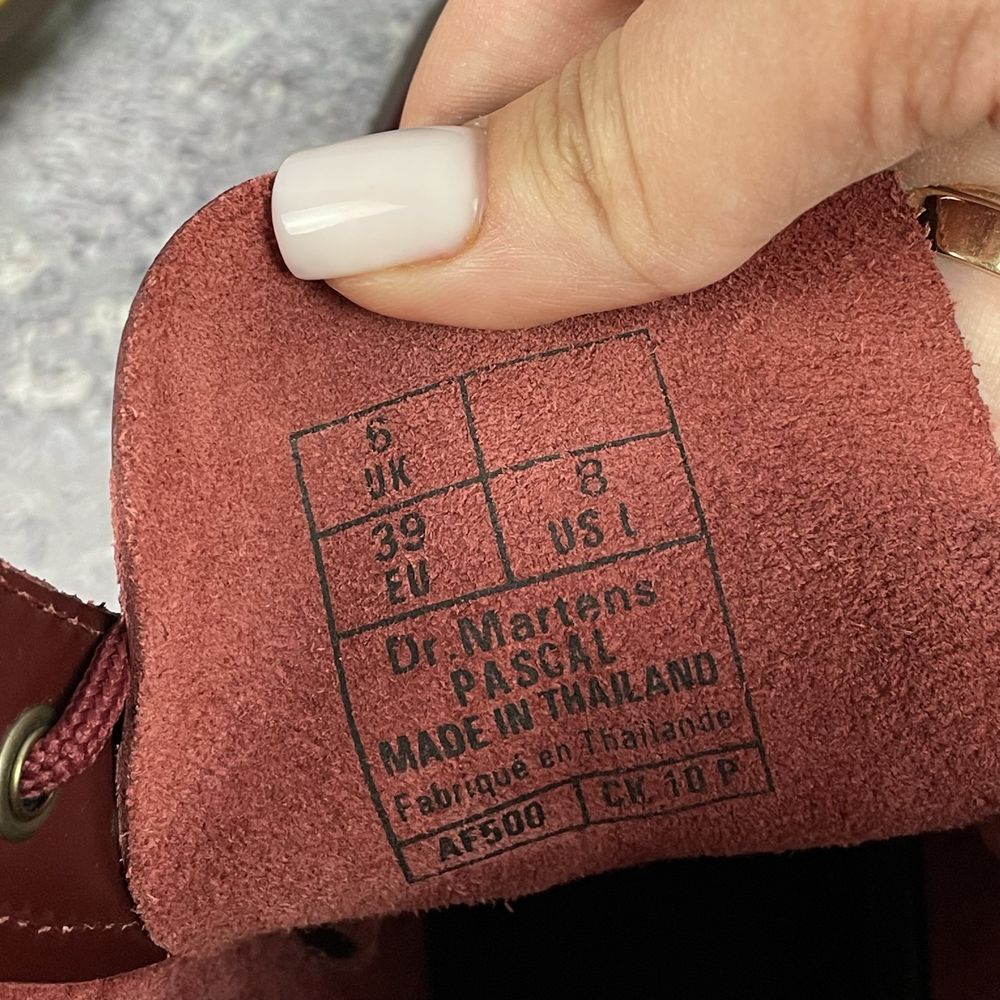 Жіночі шкіряні черевики Dr.Martens Pascal Черевики зі шкіри Мартінси