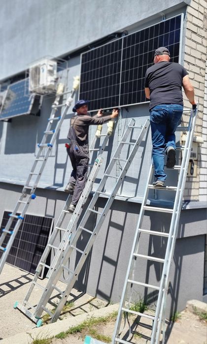 Установка монтаж солнечных панелей Сонячні станціі "під ключ"