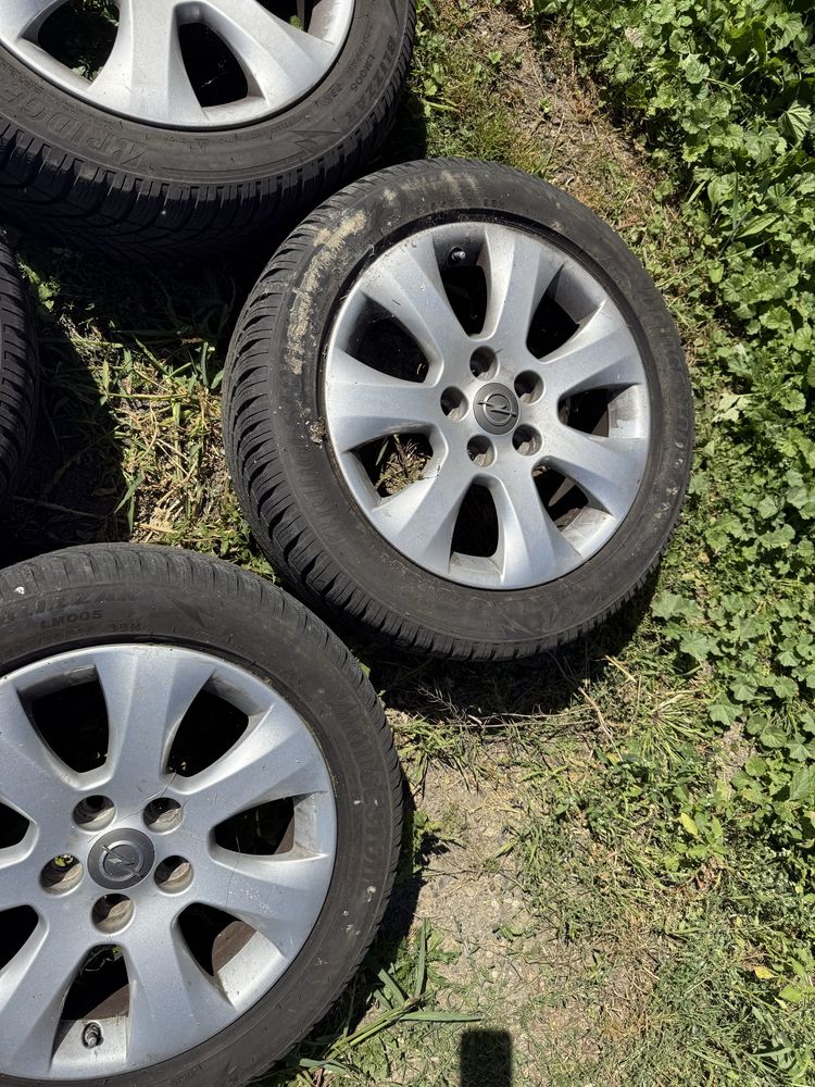 Opel insignia A alufelgi koła zima ładne 225/50r17 17” tmps czujniki