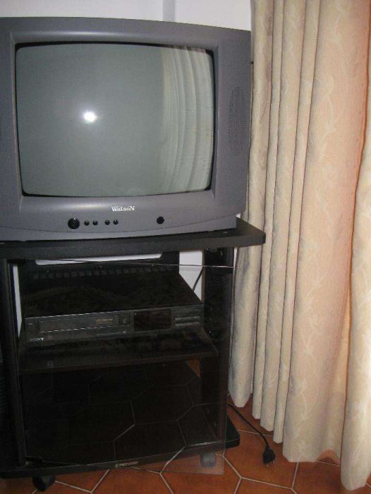 Televisor e Móvel c/ rodas