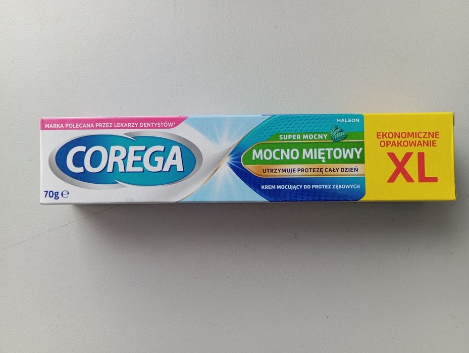 Corega Super Mocny Krem Klej do protez zębowych 70 g 2 szt.
