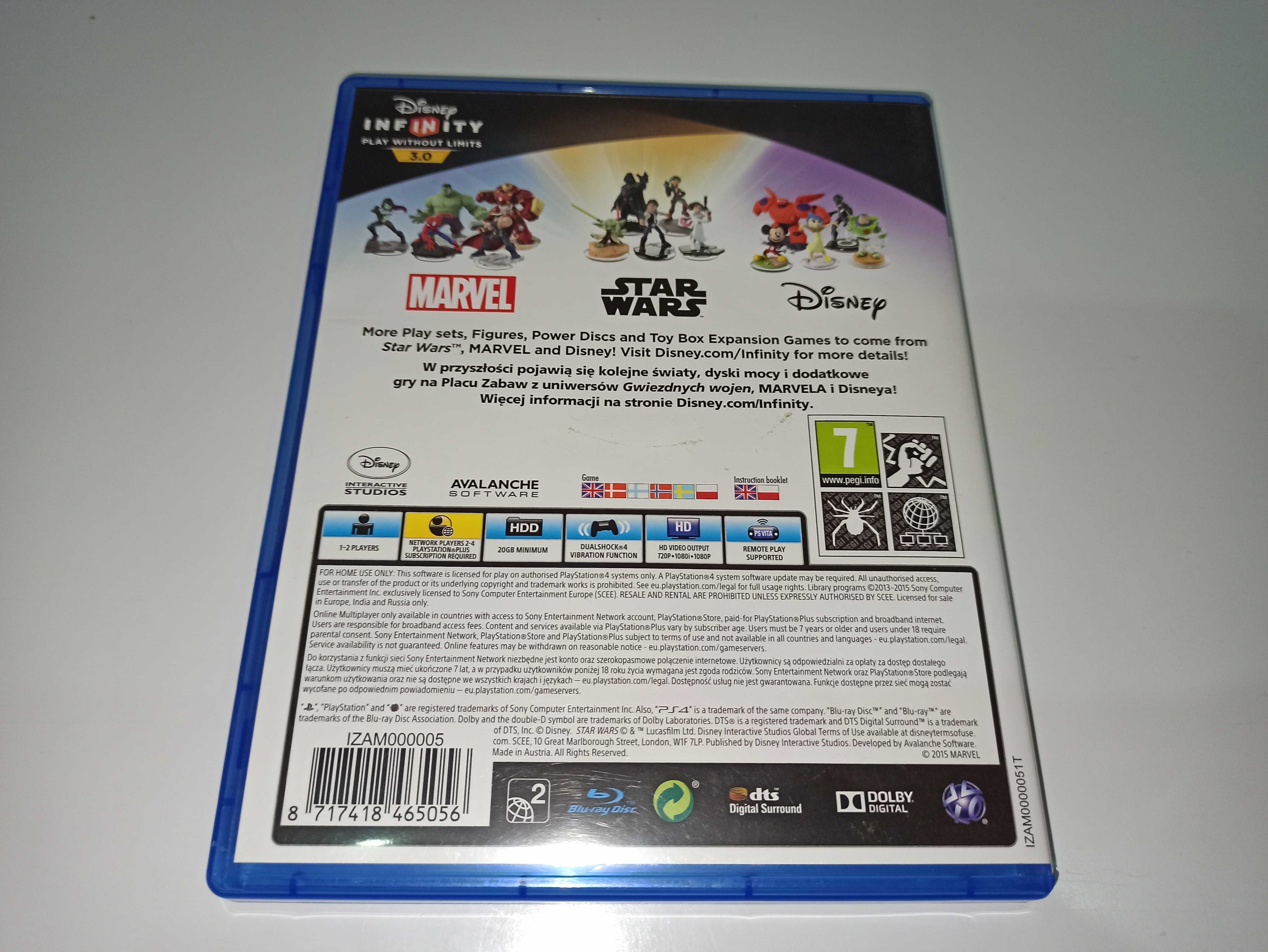 ps4 DISNEY INFINITY 3.0 Star Wars po polsku UNIKAT!!! komplet