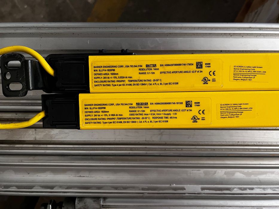 Kurtyna bezpieczeństwa Banner EZ-Screen LS SLLP14-1820P88