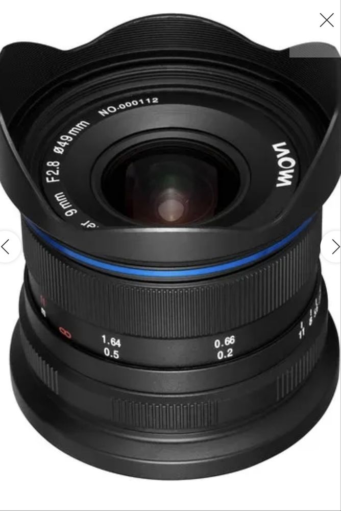 Laowa 9mm 2.8 Zero D L mount