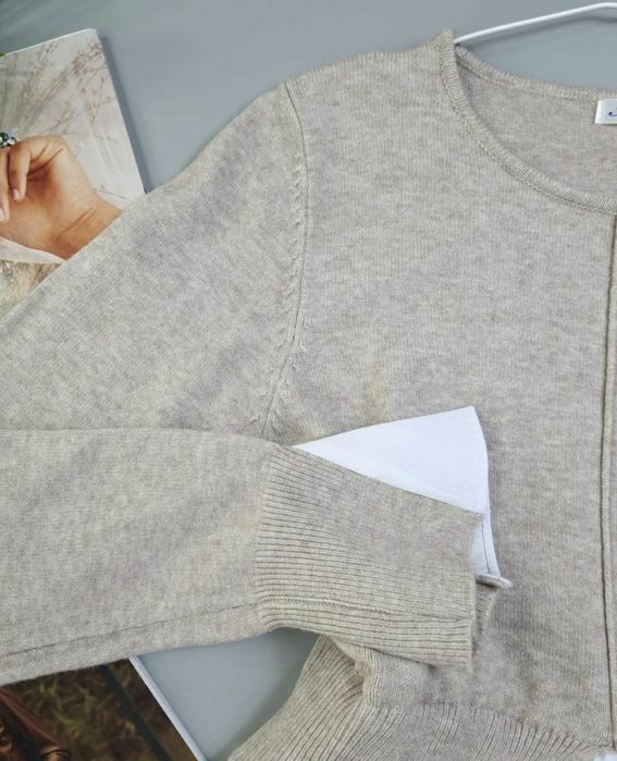 Кофтинка з імітацією сорочки