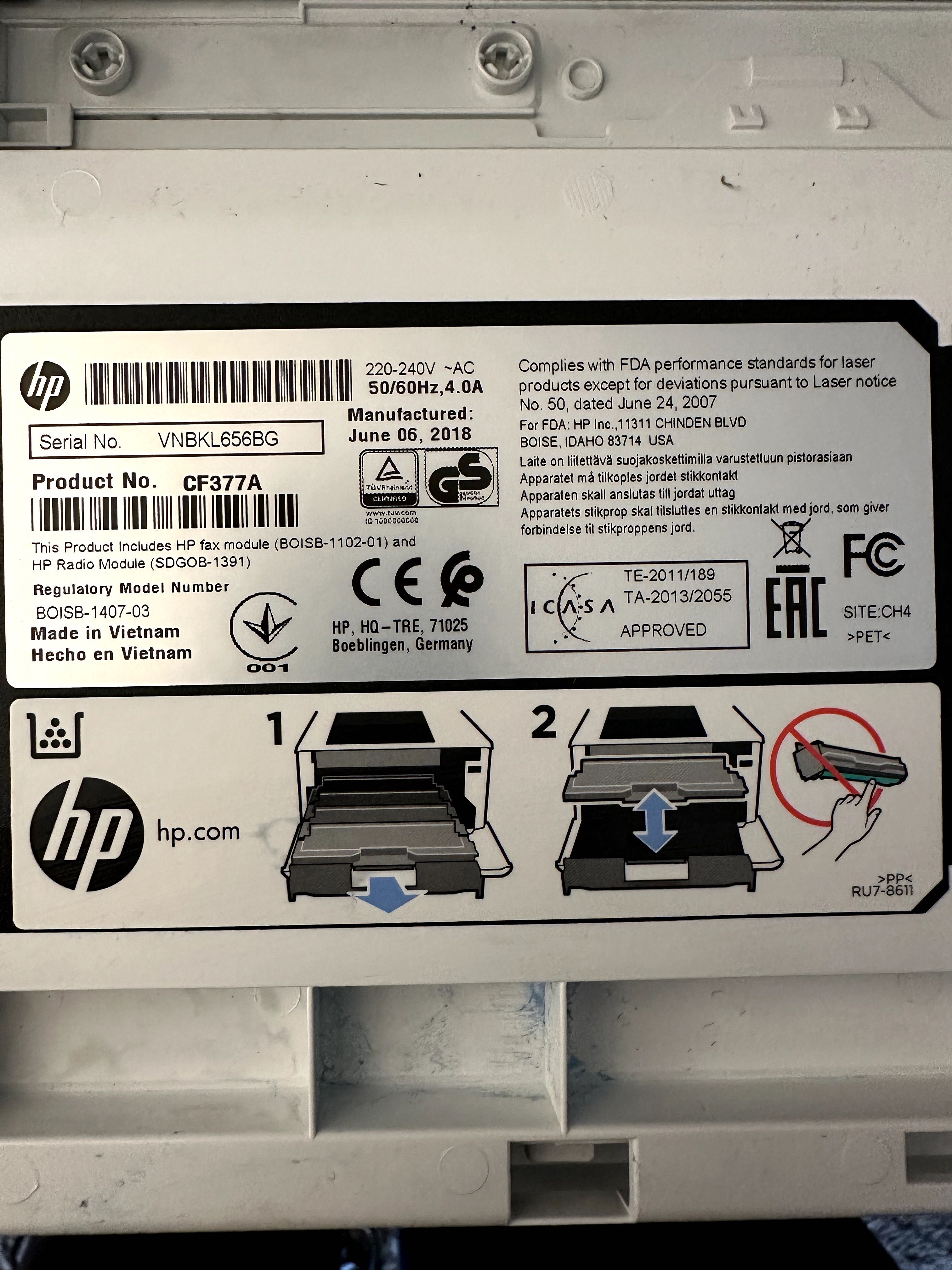 HP Laser Jet Pro MFP M477fnw + dodatkowe tonery