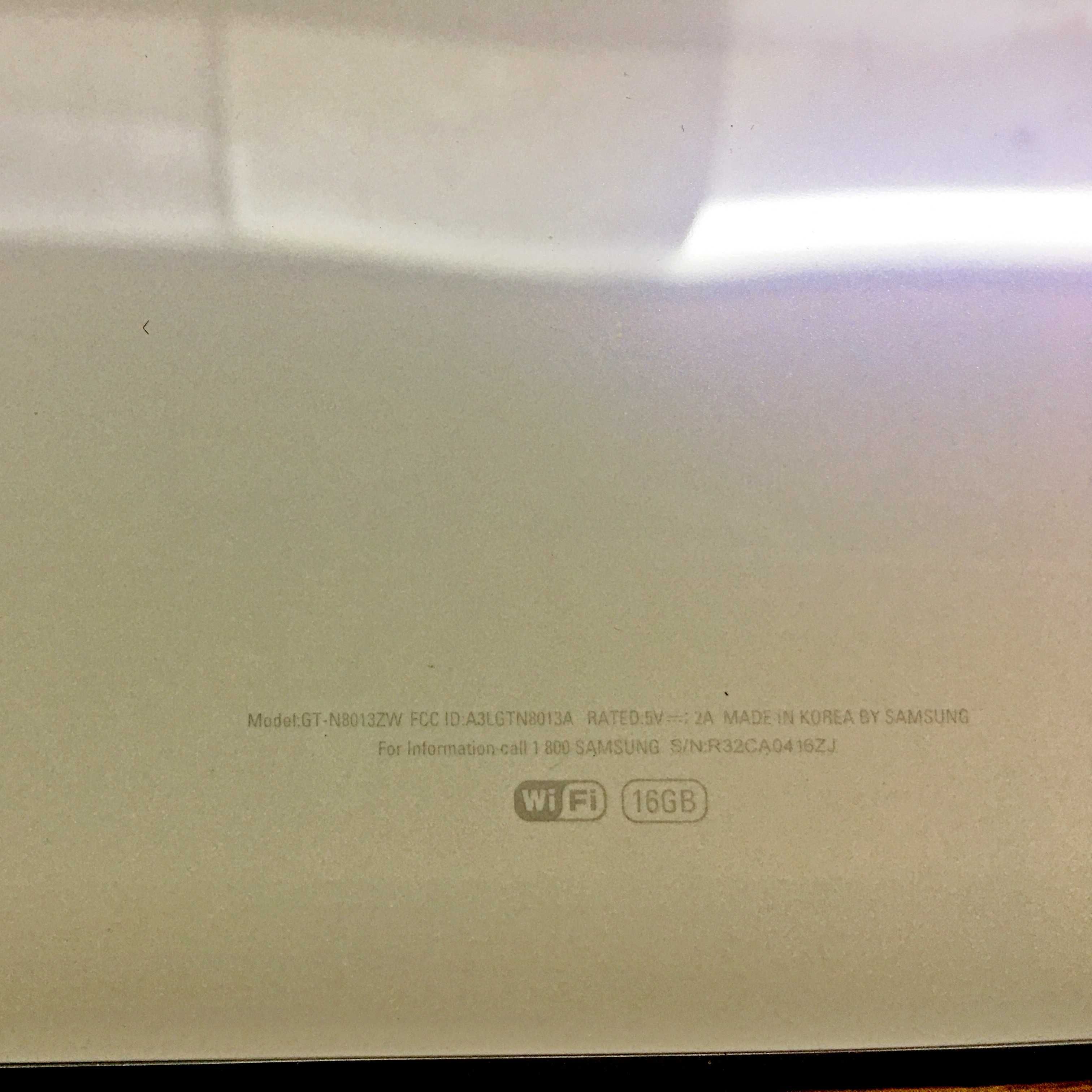 Планшет Samsung GT-N8013ZW Galaxy Note 10.1 не грузится