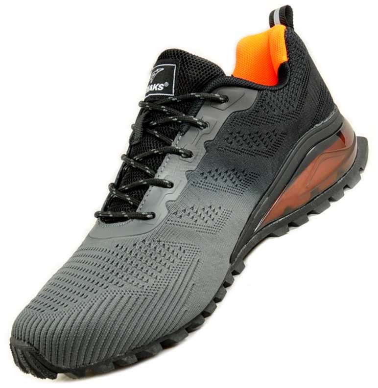 M1370 Szare SPORTOWE TERMOAKTYWNE buty trail running