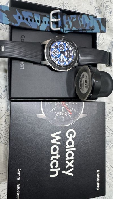 Смарт-годинник Samsung Galaxy Watch 46mm Silver (SM-R800NZSASEK)