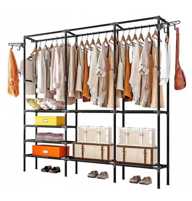 Підлогова вішалка-стійка для одягу RIAS Walking Wardrobe 170х160х36см