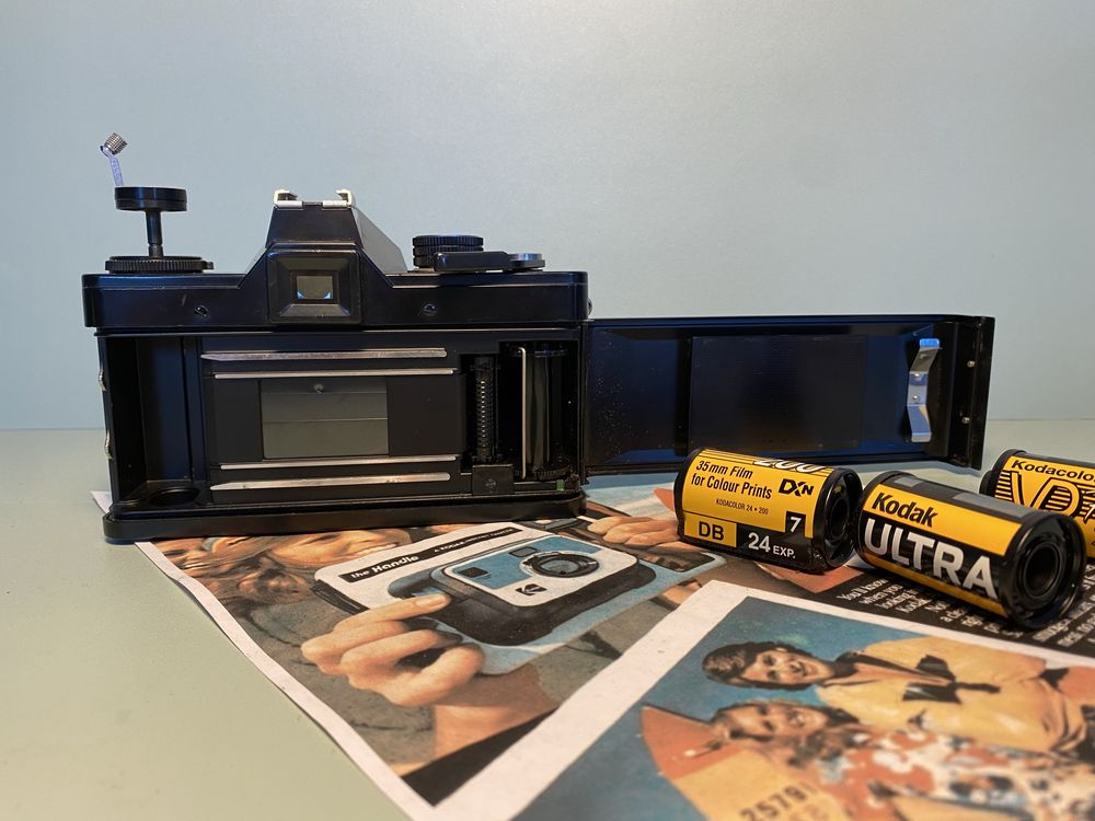 Praktica PLC-2 - 50mm f1.8 - aparat analogowy z kolekcji !