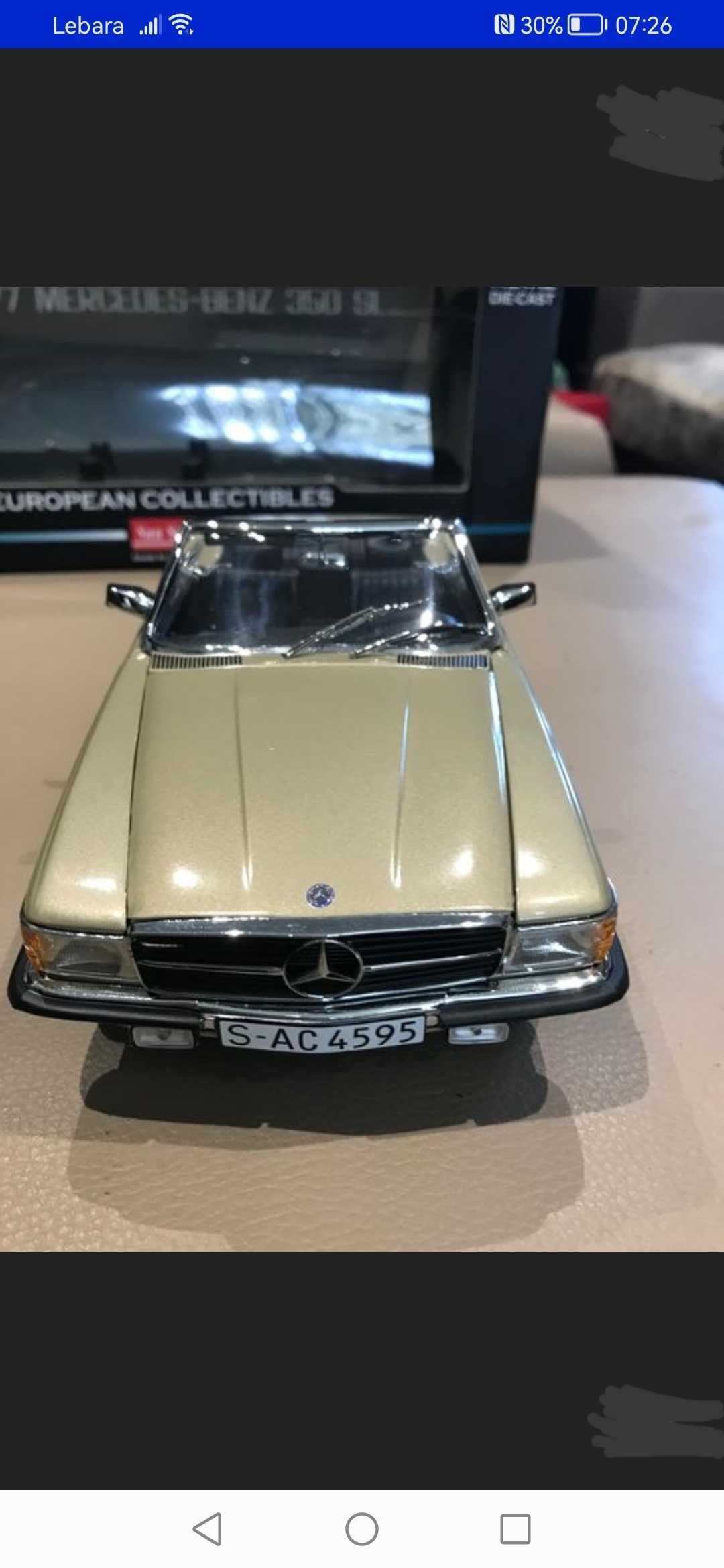 Model Mercedes Benz 350 SL