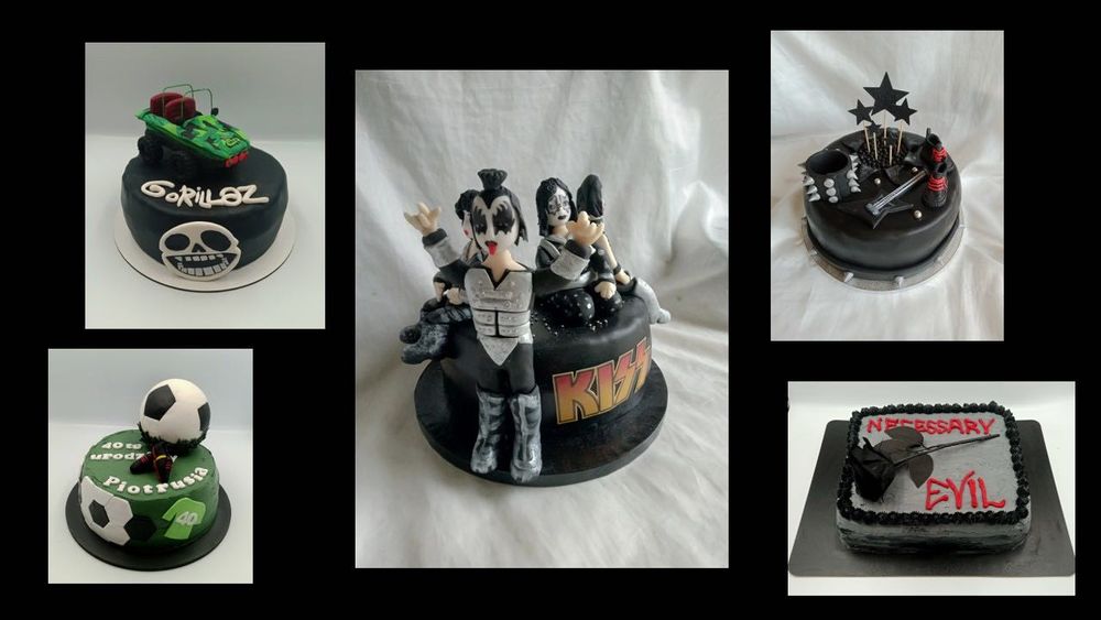 Torty artystyczne urodzinowe dla dzieci na różne okazje - masa cukrowa